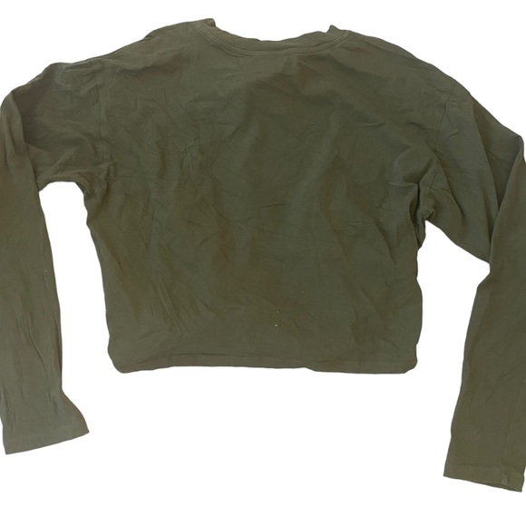 𝅺FRAME Long Sleeve Cropped Top - Picture 4 of 5